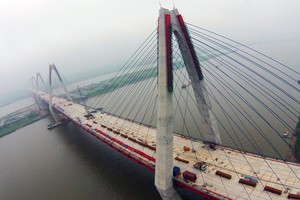 Hoàn tất giải phóng mặt bằng Dự án cầu Nhật Tân