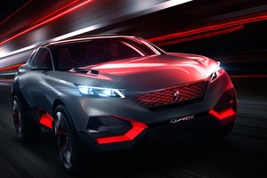 Peugeot Quartz Concept lộ diện tuyệt đẹp