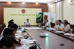 Ông Đỗ Thông, Phó chủ tịch Thường trực UBND tỉnh Quảng Ninh tại cuộc họp ngày 29/9
Ảnh: quangninh.gov.vn