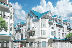 Phối cảnh Dự án khu dân cư Khang An - Phú Hữu, quận 9, TP. Hồ Chí Minh. Ảnh: khangan.com