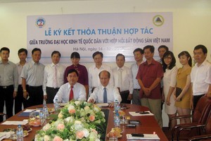 VNREA và Đại học Kinh tế Quốc dân hợp tác đào tạo nhân lực BĐS