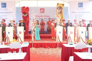 Xuân Cầu khởi công khu dịch vụ công cộng và bể bơi ngoài trời Dự án Xanh Villas