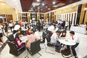 Thị trường bất động sản đã lấy lại được niềm tin của khách hàng - Ảnh: Lê Toàn