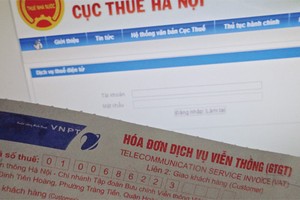 Năm 2015 sẽ thực hiện nộp thuế điện tử tại 63/63 địa phương