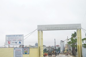 Dự án Goldmark City của Công ty Việt Hân vừa được tài khởi động sau 3 năm “đắp chiếu”