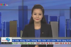 Bản tin tài chính kinh doanh trưa 08/01/2015