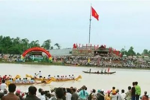 Hội đua thuyền - Ngày hội Thống nhất non sông