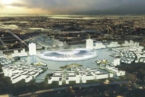 Mô hình Trung tâm Hội chợ triển lãm Quốc gia