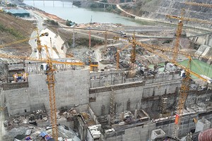 Việc thi công vượt tiến độ khoảng 1 năm có thể góp phần tiết kiệm 5.000 tỷ đồng cho Dự án Thủy điện Lai Châu 