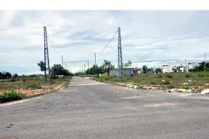 Dự án đầu tư xây dựng Khu đô thị Nam Dương tại Đô thị mới Điện Nam - Điện Ngọc (huyện Điện Bàn), do Công ty Cổ phần COMA 18 làm chủ đầu tư bị thu hồi.