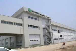 Compal - chủ đầu tư Dự án Nhà máy sản xuất máy tính xách tay Compal tại Vĩnh Phúc dự kiến sẽ khôi phục hoạt động sản xuất