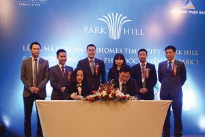 Đất Xanh Miền Bắc độc quyền phân phối tòa Park 3 - Vinhomes Times City