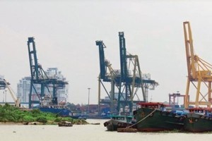Cảng Sài Gòn từng đứng thứ 25 trong top 50 cảng container lớn nhất thế giới. Ảnh: Chí Cường