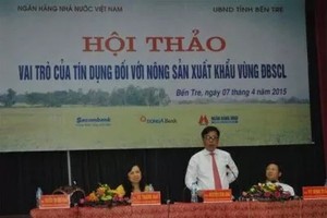 Ông Võ Minh Tuấn cho biết, dư nợ cho vay nông nghiệp nông thôn tại khu vực ĐBSCL những năm gần đây tăng trưởng nhảy vọt