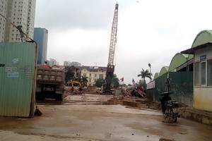 Dự án CT4 chưa đủ điều kiện mở bán, nhưng Vimeco đã bán nhà theo dạng hợp đồng góp vốn, thu trên 50 tỷ đồng từ khách hàng.
Ảnh: Phương Anh