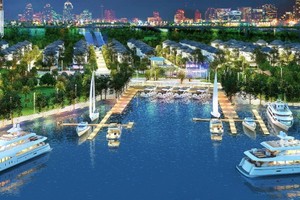 Khu biệt thự dành cho giới siêu giàu The Villas tại Khu đô thị Vinhomes Central Park (TP. HCM)