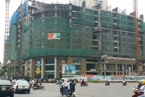 Dự án Sun Square sắp xây dựng đến tầng 13 (bao gồm 4 tầng đế làm văn phòng, trung tâm thương mại)