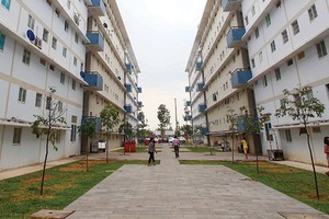 Việc phát triển nhà ở xã hội vào các dự án tập trung sẽ thuận tiện hơn cho nhà đầu tư
Ảnh: Lê Toàn