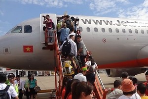 Hiện Jetstar Pacific đang triển khai 25 đường bay nội địa và quốc tế