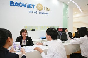 Bảo Việt Nhân thọ chiếm 22,88%, Prudential chiếm 22,34% doanh thu khai thác mới trong quý I/2015 - Ảnh: Hoài Nam