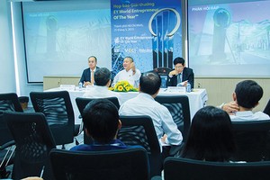 Họp báo giới thiệu Giải thưởng EY World Entrepreneur of The Year 2014
