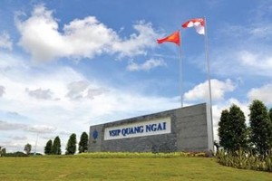 VSIP Quảng Ngãi được đánh giá là phát triển thành công và hiệu quả.