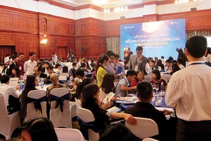 Dù có thanh khoản tốt, nhưng các chủ đầu tư dự án nhà ở bình dân và giá rẻ cũng tung ra nhiều chương trình khuyến mãi - Ảnh: Nguyên Minh