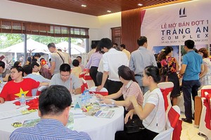 Từ đầu năm, hàng loạt dự án căn hộ cao cấp tại Hà Nội liên tiếp được mở bán.
ảnh: Phương Anh