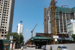 Dự án Metro Hà Nội ngày càng có nhiều tác động tích cực đến các dự án bất động sản - Ảnh: Nguyên Minh