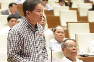 Đại biểu Quốc hội Nguyễn Bá Thuyền (tỉnh Lâm Đồng).