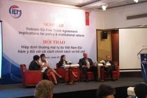 Việt Nam đang đứng trước sức ép lớn về thay đổi thể chế và chính sách để tận dụng cơ hội từ FTA Việt Nam - EU