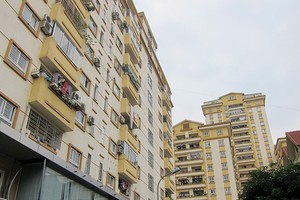 Giá dịch vụ chung cư tại Hà Nội thấp nhất 450 đồng/m2