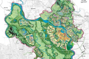 Khu đô thị Tản Viên Sơn sẽ là khu đô thị du lịch sinh thái