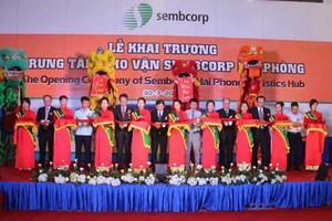 Trung tâm kho vận Sembcorp Hải Phòng tại KCN VSIP Hải Phòng có tổng vốn đầu tư trên 7,9 triệu USD