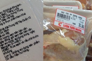 Đùi gà Mỹ nhập khẩu bán tại Việt Nam đang được cho là bán phá giá