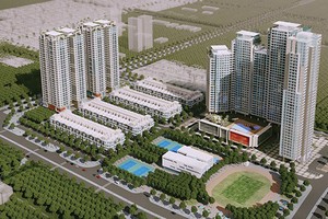 Dự án HD Mon City có vị trí khá đắc địa tại Nam Từ Liêm đang được đẩy nhanh tiến độ
