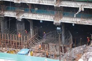 Tại dự án CT4 Vimeco, chủ đầu tư đã huy động vốn từ khách hàng khi dự án chỉ mới triển khai phần móng