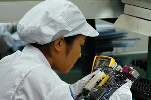 Đầu tư èo uột không thể giúp Foxconn hiện thực hóa cam kết đầu tư tại Việt Nam. Ảnh: Đức Thanh