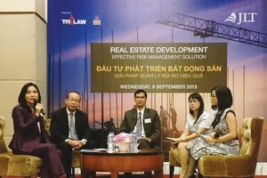 Hội thảo tập trung vào việc tìm giải pháp giảm thiểu rủi ro cho dự án