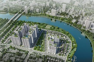 Novaland vừa động thổ Dự án Sunrise Riverside, dự án được tập đoàn này mua lại từ Công ty Trần Thái