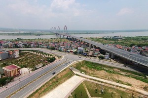 Hà Nội đang đẩy nhanh quá trình chuẩn bị đầu tư cho dự án xây dựng tuyến đường nối từ cầu Nhật Tân đến đường Thanh Niên