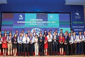 HNX vinh danh 40 doanh nghiệp minh bạch nhất