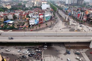 Dự án Phát triển giao thông đô thị Hà Nội nằm trong danh sách sơ bộ 19 dự án có thể xem xét hủy vốn - Ảnh: Đức Thanh