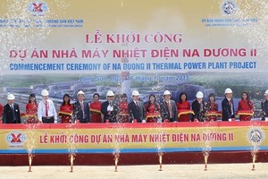 Lễ khởi công dự án Nhà máy Nhiệt điện Na Dương 2