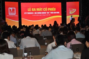 Buổi giới thiệu cổ phiếu Trisedco tại TP. HCM ngày 27/10