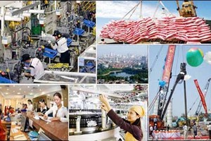 Trong 10 tháng đầu năm 2015, nền kinh tế tiếp tục phục hồi và đạt kết quả tăng trưởng cao hơn năm trước. Ảnh minh họa