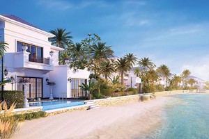 Một dự án biệt thự nghỉ dưỡng mang thương hiệu Vinpearl Premium của Vingroup được giới ra thị trường cách đây không lâu