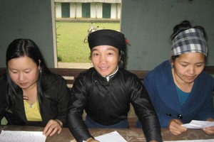 Cán bộ và người dân tích cực tham gia Chương trình phân tích ngân sách xã