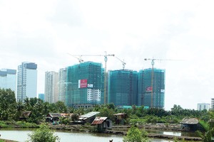 Từ đây đến năm 2017, bất động sản tại TP. HCM dự kiến sẽ đón nhận thêm khoảng 59.200 căn hộ mới từ 90 dự án - Ảnh: Lê Toàn