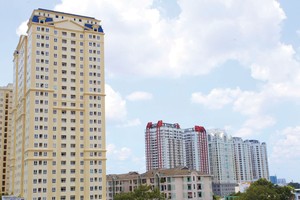 Phân khúc căn hộ cao cấp vẫn đang là phân khúc chủ đạo của thị trường bất động sản. Ảnh: Lê Toàn